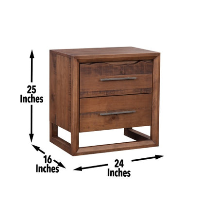 Lofton - Nightstand - Brown