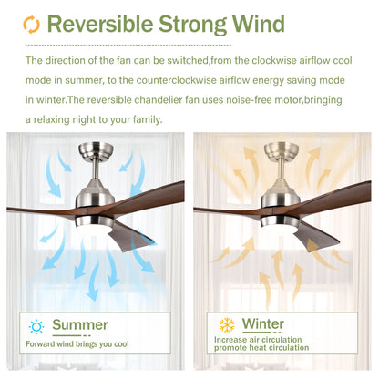 Metal Remote Control Ceiling Fan