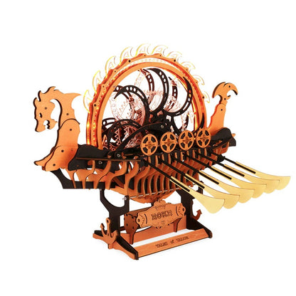 ROKR Viking Dragon Ship Mechanical 3D Wooden Puzzle, Only Supports TK And Independent Website Platforms