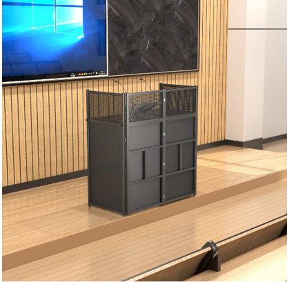 Portable DJ Curtain Wall Booth