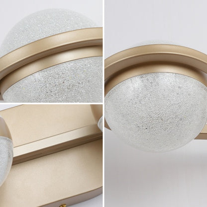 Modern Minimalist Gold Bathroom Vanity Light, 4 Bulb Acrylic Shade, Wall Mounted Decorative Lighting Fixtures For Bathroom Vanity Mirror Unavailable Platforms- Temu