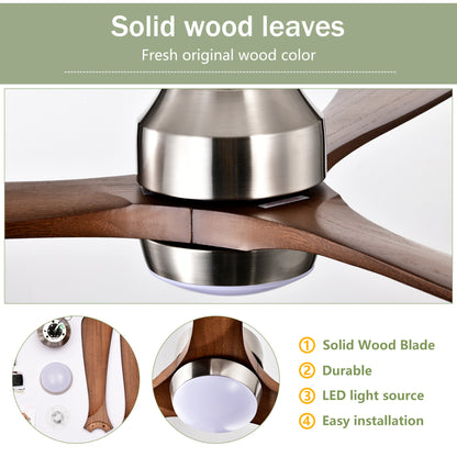 Metal Remote Control Ceiling Fan