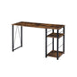 ACME Vadna Writing Desk, Weathered Oak Black Finish