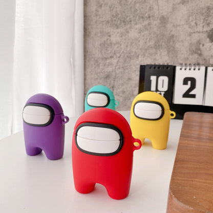 Among Us Game cartoon characters among us, suitable for Airpods Pro 2 1 charging case, Bluetooth headset protective case