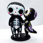 Sugar Skull Couple Figurine Cute Decoration