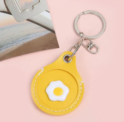 Fruit Cute Case on for Apple AirTag Protective Case Silicone Fundas Coque Covers Shell Anti-lost Key Chains Holder Key Finder